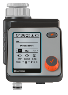 Gardena Master vanningstimer, batteridrevet