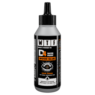 WTF D4 trelim utendørs og innendørs, vannfast, 250 ml