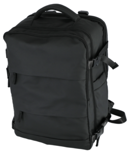 Weekendbag ryggsekk med PC-rom, svart, 22 l