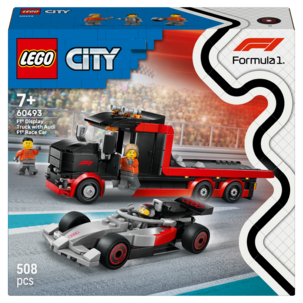 LEGO City F1 uppvisningsbil med Audi F1 racerbil 60493, från 7 år