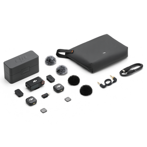 DJI Mic 3 trådlöst mikrofonsystem (2 TX + 1 RX + Charging Case)