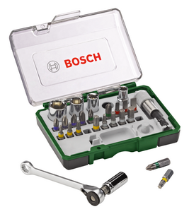 Bosch mini bits-/hylsenøkkelsett