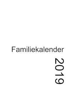 Familiekalender 2019, norsk