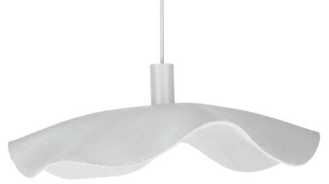 Maribelle hengende taklampe i akryl, 57 cm, hvit