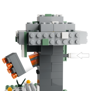 LEGO Minecraft Den bleka trädgården 21586, från 7 år
