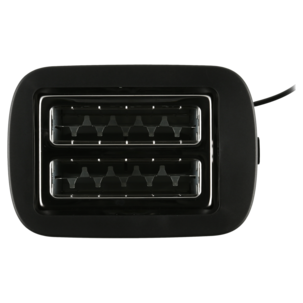 Brødrister 2 skiver digitalt display svart