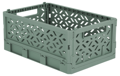 Klappboks av resirkulert plast, small 24 x 16 x 10 cm