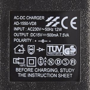 Lader AD-1550-VD8 12V