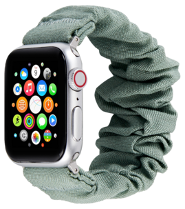 Anmiki Satin Apple Watch scrunchie armband 40, 41 mm