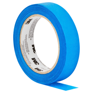 ScotchBlue blå maskeringsteip utendørs, smal, 24 mm × 41 m