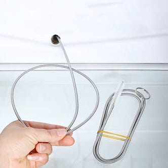 Rengöringsborste för kylskåp och avlopp, 155 cm