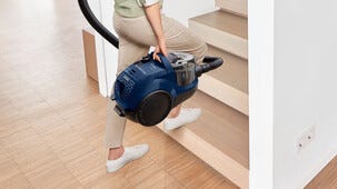 Bosch BGS21X320 Pölypussiton imuri, HEPA, tummansininen