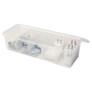 Kabelförvaringsbox i plast med lock