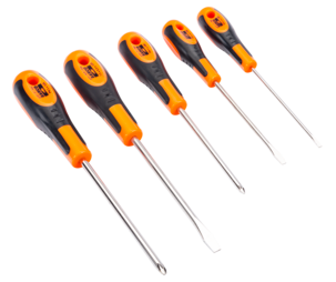 Skruvmejslar Bahco, 5 delar