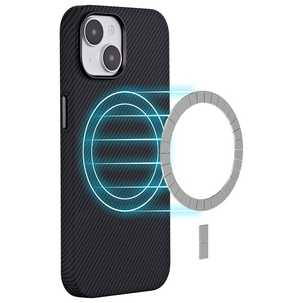 Anmiki Carbon Suojakuori iPhone 17e/16e/15/14/13