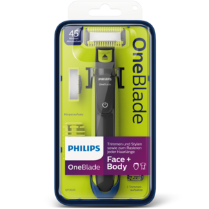 Philips OneBlade Face and Body QP2620/20 Sähkökäyttöinen partahöylä