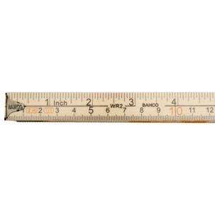 Bahco tommestokk i tre, 2 meter