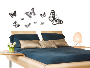 Väggdekor Fjärilar