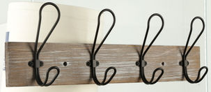 Hängare, svart smide