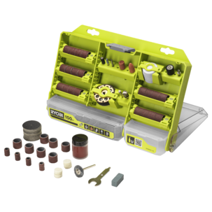 Ryobi RAR800K-150 tillbehörsset multiverktyg, 150 delar