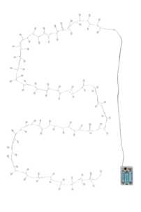 Northlight batteridriven ljusslinga stjärnor, 2,5 m