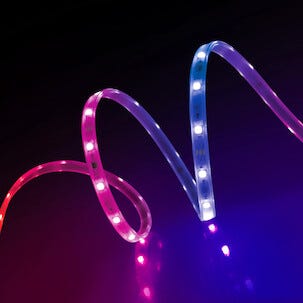 Deltaco Smart LED-valonauha neon RGB ulos, 2 x 5 m