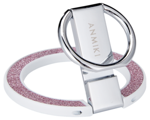 Anmiki glitter ringhållare magnet med mobilgrepp, mobilställ