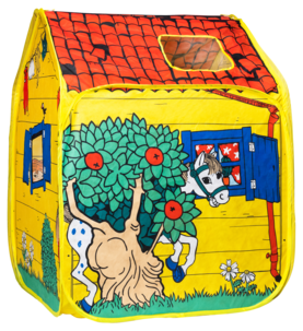 Pippi pop up-leketelt, fra 12 måneder