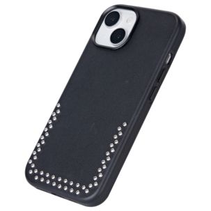 Exibel Noir Edge mobilskal för iPhone 13/14/15/16e/17e, svart