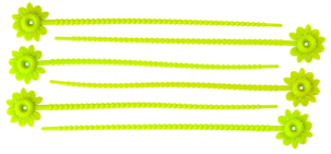 Silikonsnöre 6-pack