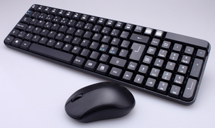 Langaton näppäimistö ja hiiri