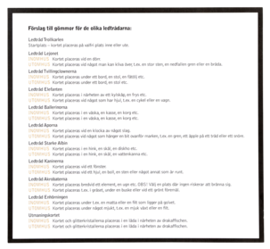 Skattjakt barnkalas cirkus