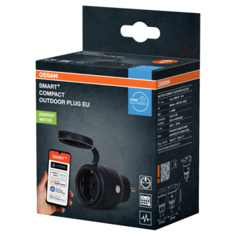 Osram Smart+ Matter Smart Plug Älypistorasia ulkokäyttöön IP44 EU