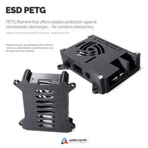 Addnorth ESD PETG Filament svart, 1,75 mm, 1 kg