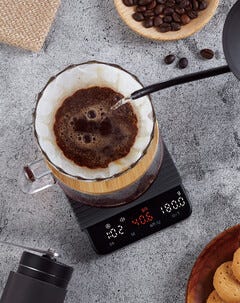 Kaffevåg elektronisk med timer