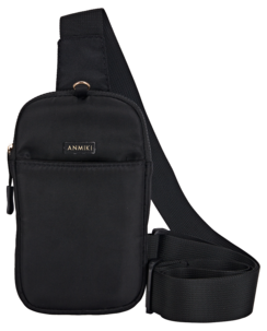 Anmiki Crossbody Chest Bag mobilväska med axelrem