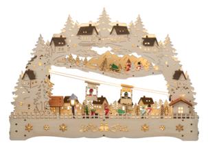 Konstsmide, dekorasjonsbelysning, Skisenter