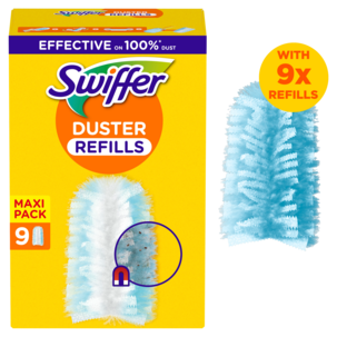 Swiffer Duster Puhdistusliina, täyttöpakkaus 9 kpl