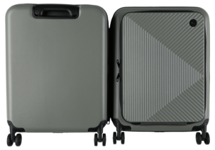 Kabinväska 4 hjul expanderbar hård, 55 × 39,5 × 15,5 cm
