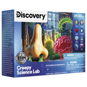 Discovery Creepy Science Lab experimentkit, från 8 år