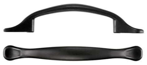 Håndtak, svartlakkert