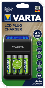 Batteriladdare VARTA LCD