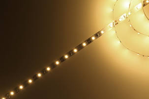 LED-lista lämpimän valkoinen, Cotech