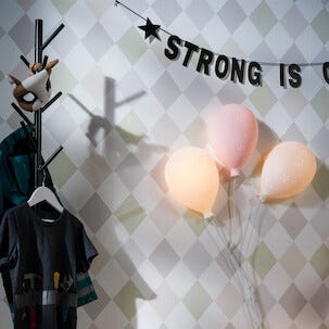 Northlight Ballong vegglampe