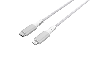 Stofftrukket USB-C til Lightning ladekabel for iPhone 1,5m Clas Ohlson