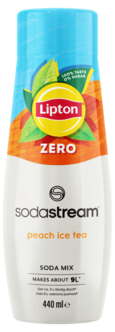 SodaStream Lipton Ice Tea Peach Zero smakskonsentrat, 440 ml