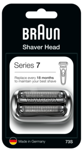 Braun 73S Series 7, rakhuvud silver 