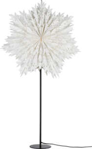 Northlight adventsstjärna stor snöflinga, vit, 60 cm