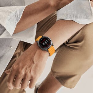 Silikonarmband för Garmin 22 mm