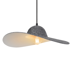 Osram Felt Hat Pendant taklampa filt E27 mörkgrå